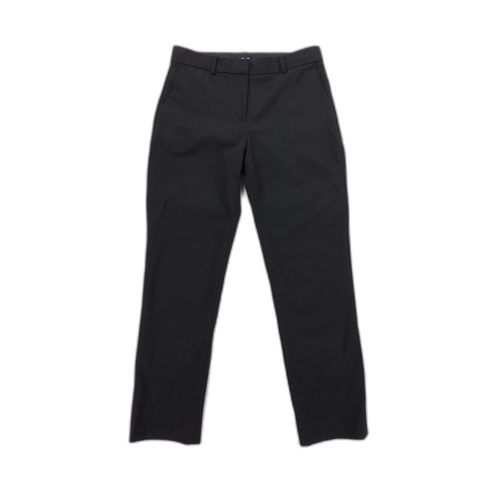 THEORY Testra Sevona High Waist Virgin Wool Pants Trouser Old Money Quiet Luxury